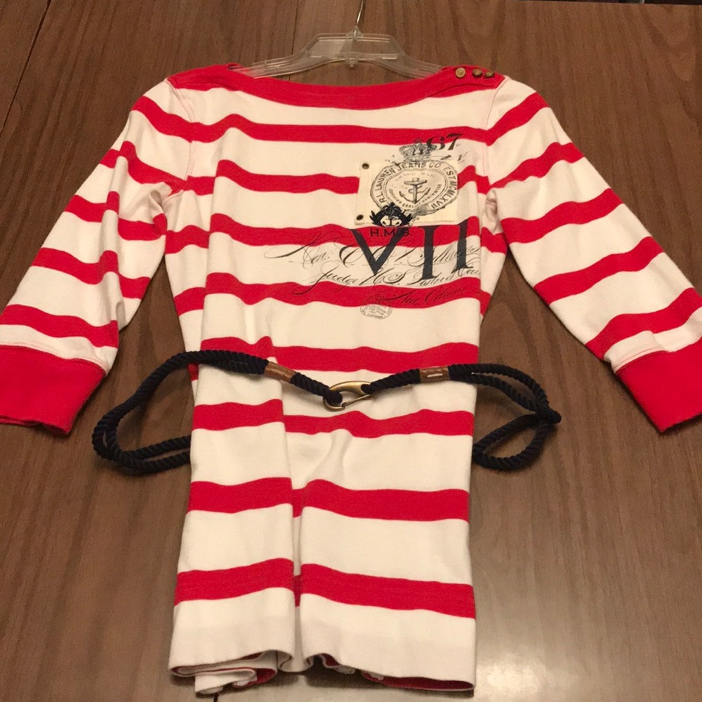 Ralph Lauren 3/4 sleeve top